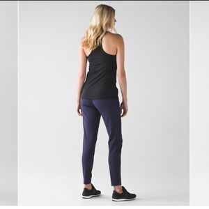 Navy Blue lululemon Drawstring jogger Leggings